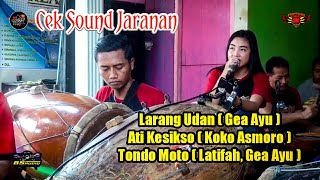 Cek Sound Jaranan New Setyo Budoyo | Larang Udan, Ati Kesikso, Tondo Moto | BS Audio