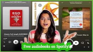 Listen to audiobooks for free on SPOTIFY!🎧 📚Anushka reads