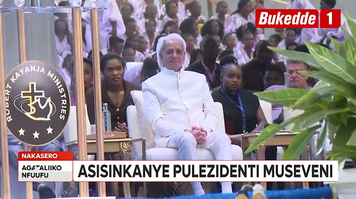 Agataliikonfuufu: Paasita Benny Hinn akyaddeko mu maka g'obwa Pulezidenti e Nakasero.