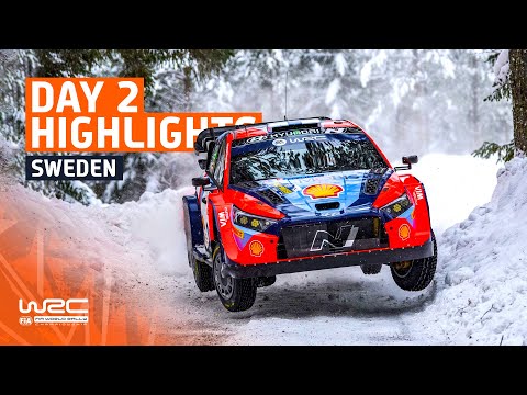 Day 2 Highlights | WRC Rally Sweden 2024