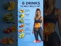 Drinks to Melt Belly Fat 🔥 | Fat Loss Drinks #youtubeshorts