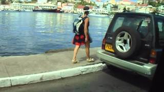 Mini bus ride from Grand Anse to Saint George's, Grenada 2017