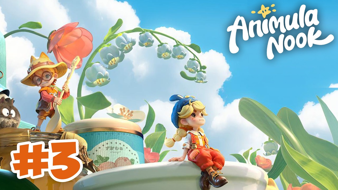 Let's decorate in Animula Nook - Full afternoon! - Let's Play #3