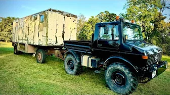 Ex-Military Radio Trailer Becomes a Charming Off-Grid Camper