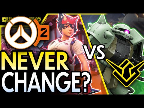 GUNDAM EVOLUTION HAS POTENTIAL! OVERWATCH 2 WILL NEVER CHANGE... - RX78 GUNDAM & EXIA GAMEPLAY!