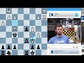 Magnus Carlsen priceless reaction to brilliant queen sacrifice