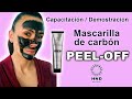 (020) Mascarilla facial de carbón vegetal PEEL-OFF de HND - Capacitación / Demostración