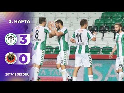 Konyaspor (3-0) Gençlerbirliği | 2. Hafta - 2017/18