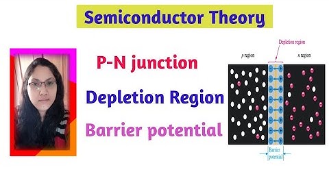 What is depletion region? What is barrier potential?