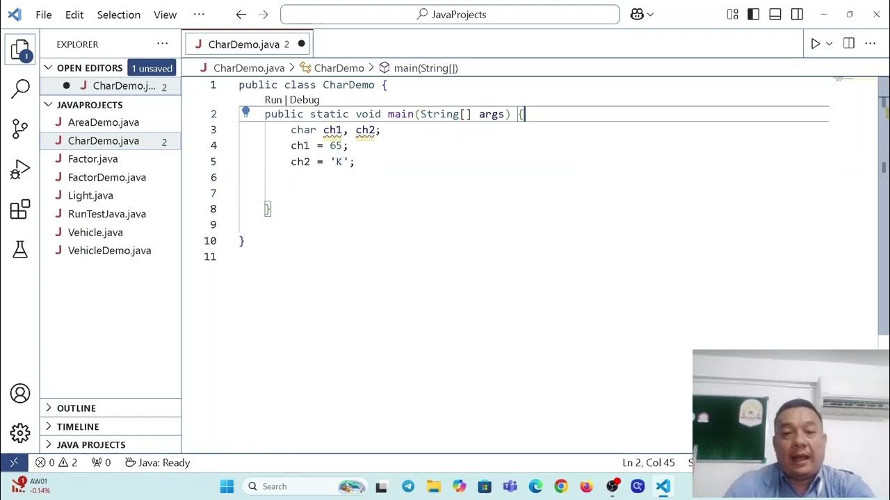 4-How to using char datatype in Java | Variables' Datatype | Java ...