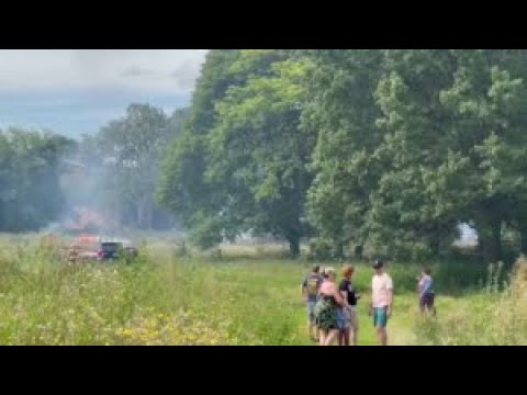 Бейне: Әуе шоуы кезінде болған Скнилов трагедиясы