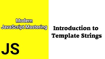 Introduction to Template Strings || Javascript ES6 tutorial for beginners || Time For Code