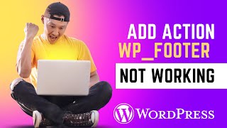Add action wp_footer not working WordPress