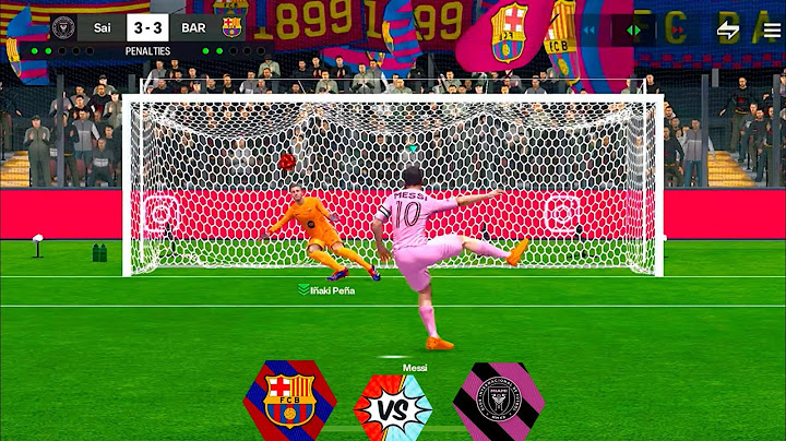 Penalty Shootout • #2 • INTER MIAMI CF Vs FC BARCELONA • Supreme Team | FC MOBILE