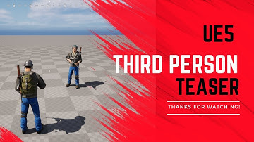 UE5 TPS  Multiplayer shooter ( Preview )