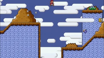 Super Mario Bros. X (SMBX) Custom Level - The Negative Zone