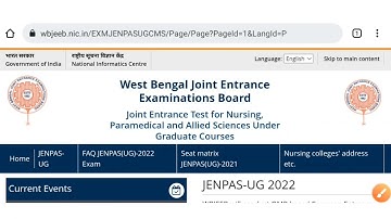 JENPAS-UG 2022 Result Date | JENPAS UG 2022 Final Answer Key | JENPAS 2022 Cutoff Marks & Counseling