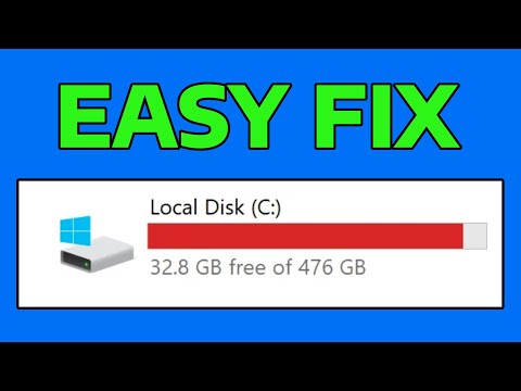 How To Fix C Drive Full and Showing Red Problem in Windows 11