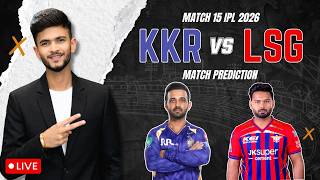 LIVE🛑 KKR vs LSG | Match Prediction | IPL 2026 | Match - 15 | KKR vs LSG 2026 | Cricket Prediction screenshot 3