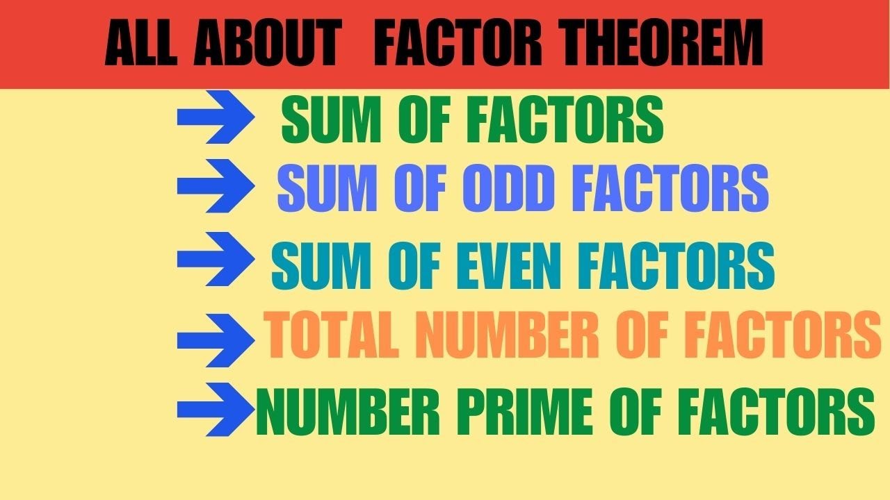Number Of Factors Prime Factors Sum Of Even Factors Sum Of Odd number-of-factors-prime-factors-sum-of-even-factors-sum-of-odd