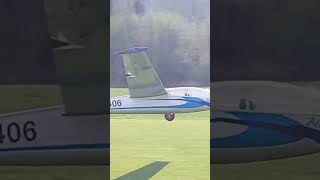 F-Schlepp Wilga mit Blanik bei sehr beigen Seitenwind #modellflug #hangflug #rcplane