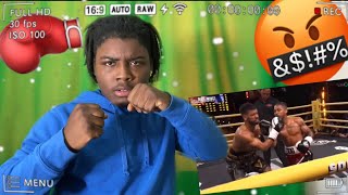 MEAN UPPERCUT !! DDG vs Nate Wyatt Full Fight | Reaction