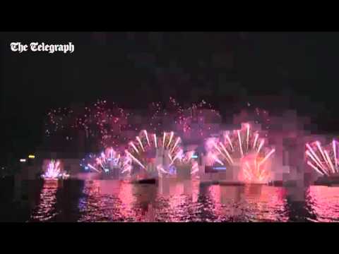 New Year fireworks 2016: watch entire Hong Kong display