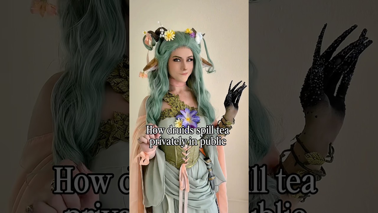 How druids gossip #criticalrole #keyleth #fearne @justkaytlingrace