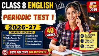 Class 8 English PT 1 Question Paper 2026-27 | Kendriya Vidyalaya | #helloadhyapak