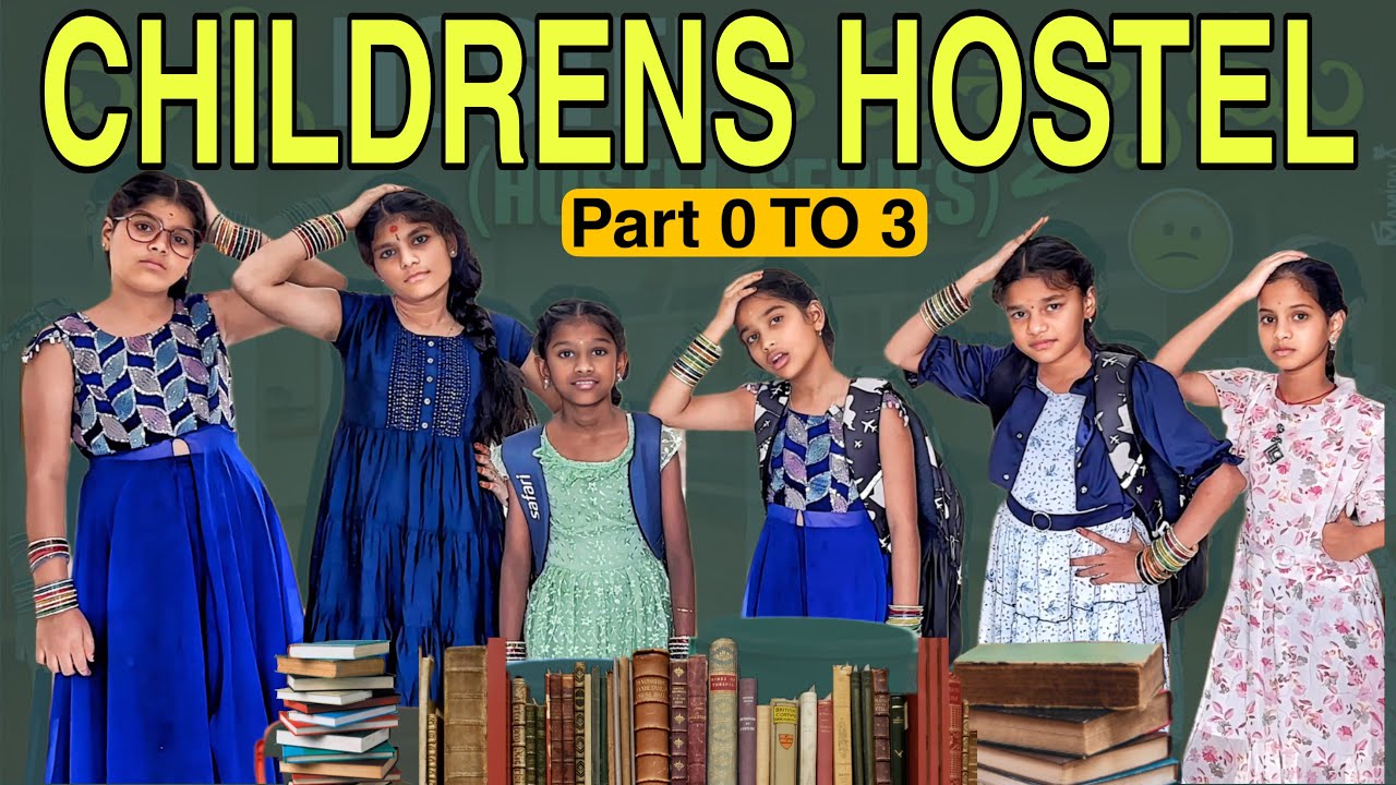 CHILDRENS HOSTEL part 0-3 || rider mallesh hostel videos || janavi hostel videos || funny videos 