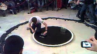 RobotChallenge 2012 MiniSumo Finals Sumo 3