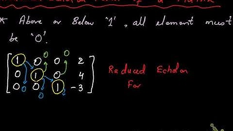 ECAT Math - Matrices - Echolon Form & Rank of a Matrix by Sir Ahsan Abdullah Patel