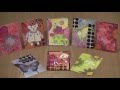 Creating ATCs with That's Crafty Dinky Stencils by Joggles.com