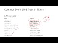 Tkinter Event Handling & Advanced GUI Projects using Python Part -3