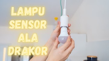 Capek bolak balik nyalain lampu? Review lampu sensor yang bikin hidup nyaman tanpa capek