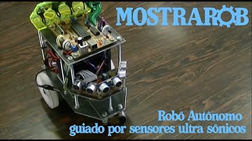 Robô Autônomo Guiado Por Sensores Ultra Sônicos