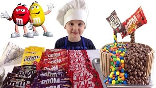 VLOG Тимур. Делаем 3D торт M&M's на День рождения Тимура VLOG Тимур. Делаем 3D торт M&M's на День рождения Тимура