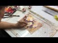 Watercolor/Aquarela - Demo - Pigment Lifting