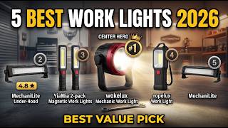5 Best Rechargeable LED Work Lights 2026 | Stop Wasting Money on Cheap Knockoffs