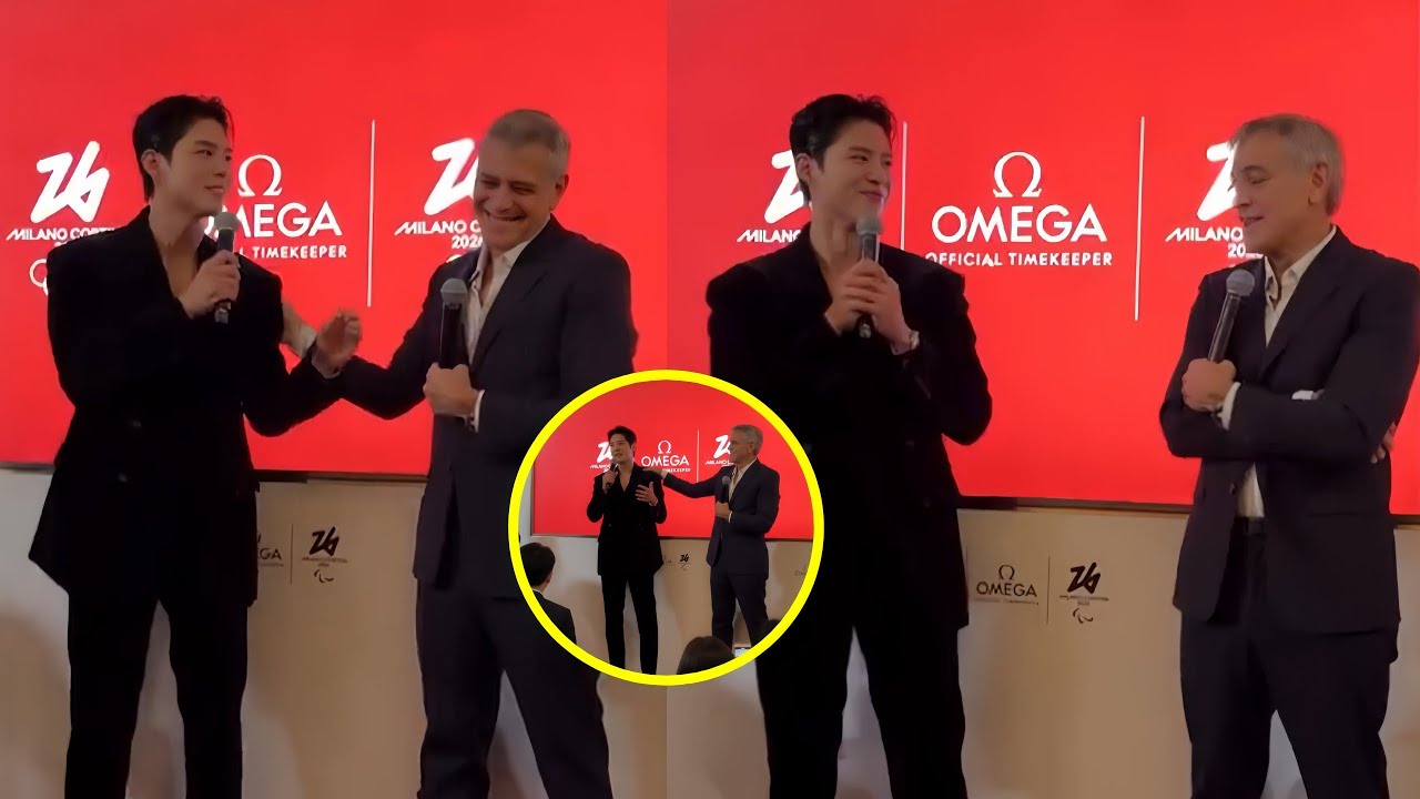 Речь Пак Бо Гома поразила Джорджа Клуни в Omega House в Милане