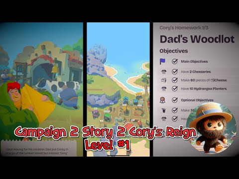 Outlanders 2 - Campaign 2 Story 2 Cory's Reign Level #1 Walkthrough with bonus| Apple Arcade
