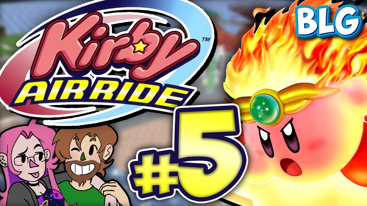 Lets Play Kirby Air Ride: City Trial - Part 5 - Vs King DeDeDe - YouTube