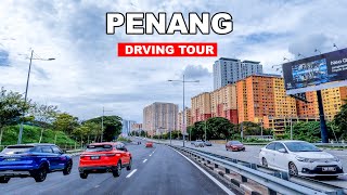 🇲🇾8K - Driving In Malaysia | George Town To Penang Airport 🚘🏙️