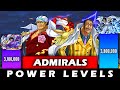 Every Known Admiral in One Piece Ranked (Power Levels) - SP Senpai