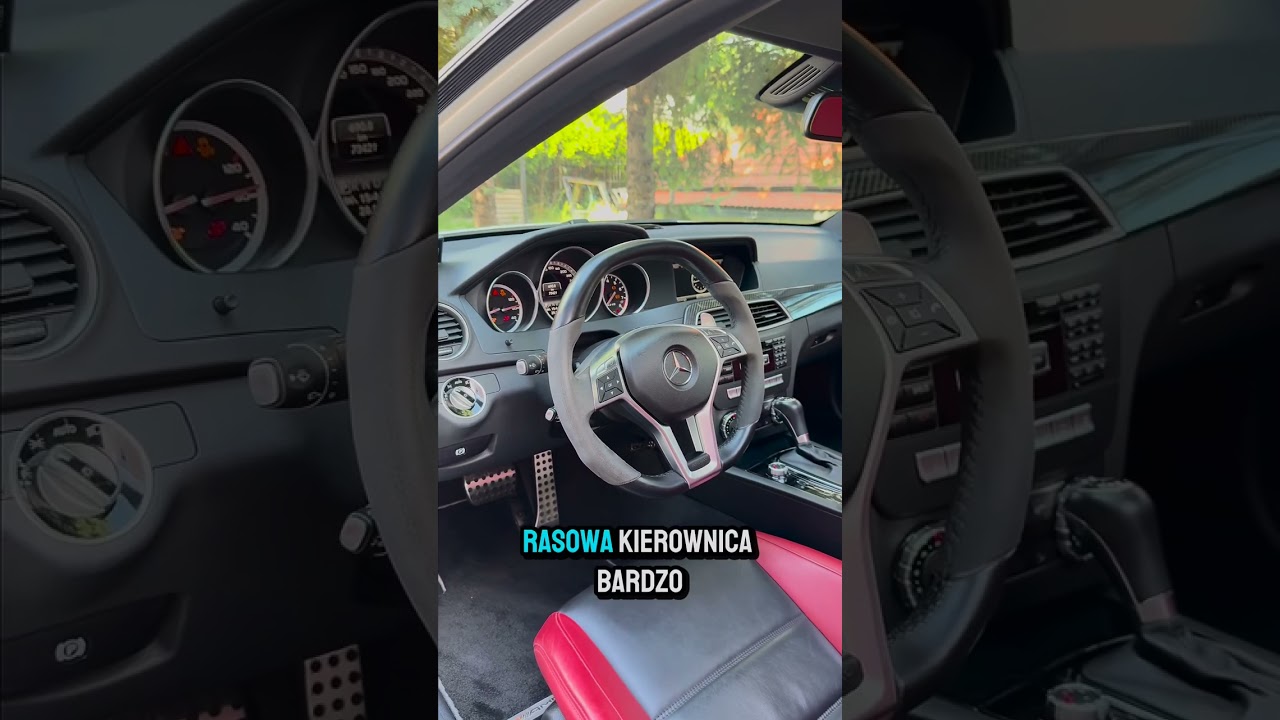 🚀 Mercedes-Benz C63 AMG PERFORMANCE – brutalna klasyka V8 w najlepszym wydaniu!