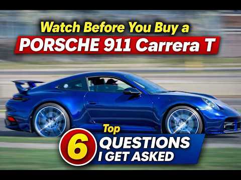 Watch before you buy a Porsche 911 Carrera T (992.2)! Top 6 Questions I get asked! POV Ride with me!