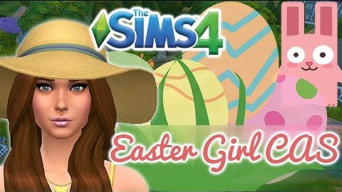 The Sims 4: Easter Inspired Create A Sim (CAS)