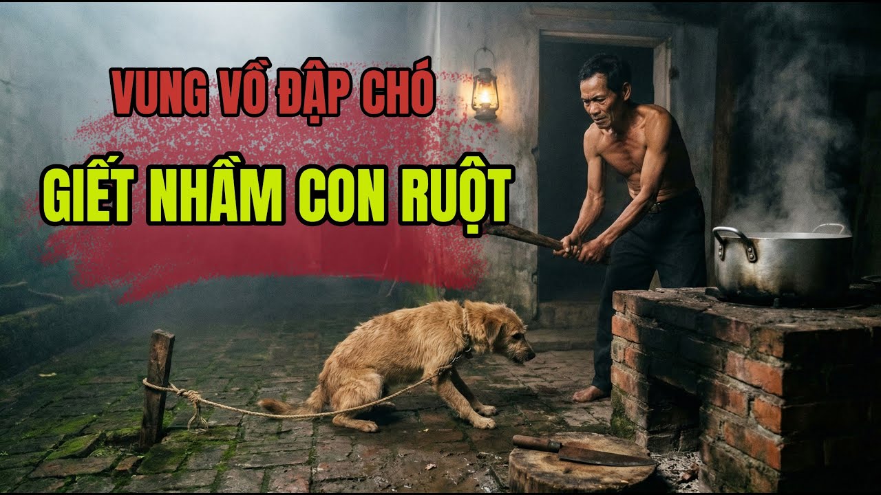 VUNG VỒ ĐẬP CHÓ – GIẾT NHẦM CON RUỘT