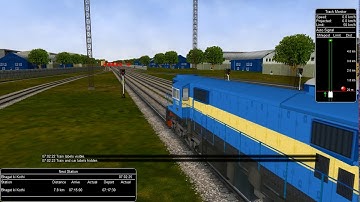 Shunting Bandra Terminus - Jodhpur Suryanagari Exp | MSTS Indian Railways