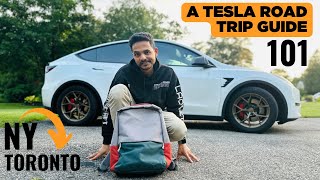 Tesla Road Trip 101: 600 MILES from New York to Toronto #tesla #roadtrip #2023